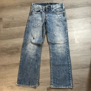 Silver Jeans men’s 32x32 ZAC relaxed jeans.